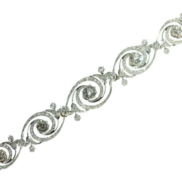 Belle Epoque diamond flexible bracelet by Emile Olive (image 6 of 19)